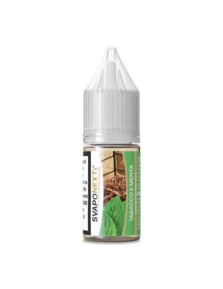 Tabacco e Menta Aroma 10ml - Svaponext