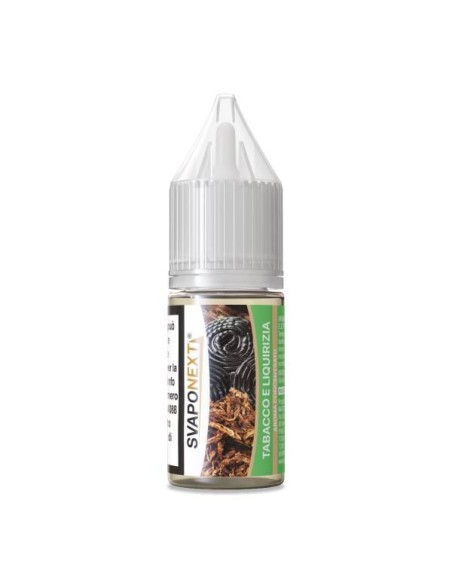 Tabacco e Liquirizia Aroma 10ml - Svaponext