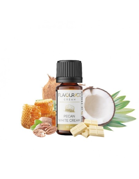 Pecan White Cream Aroma 10ml - Flavourage