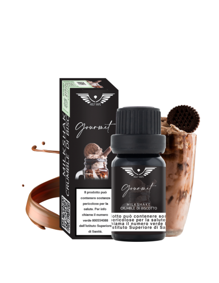 Milkshake e Crumble di Biscotto Aroma 10ml - Holy Vape