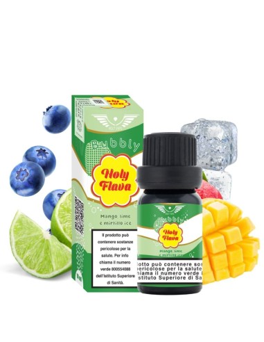 Mango Lime e Mirtillo Ice Aroma 10ml - Holy Vape