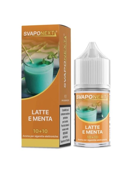 Latte e Menta Aroma Mini Shot 10+10 - Svaponext