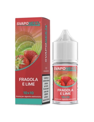 Fragola e Lime Aroma Mini Shot 10+10 - Svaponext