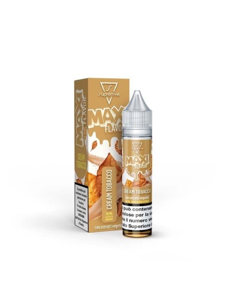 Cream Tobacco Maxi Flavor Aroma Mini Shot 10+10 - Suprem-e