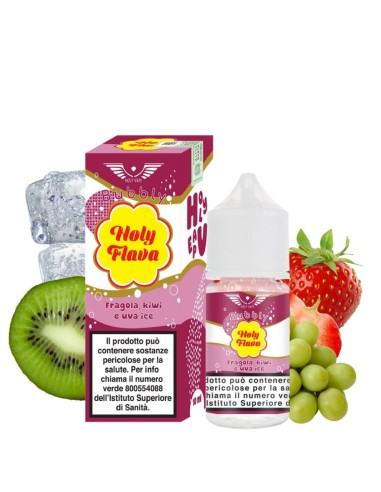 Fragola Kiwi e Uva Ice Aroma Mini Shot 10+10 - Holy Vape
