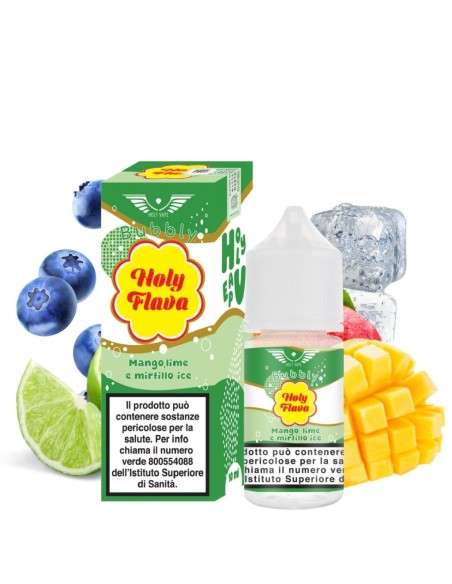 Mango Lime e Mirtillo Ice Aroma Mini Shot 10+10 - Holy Vape