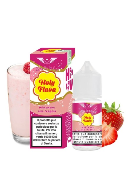 Milkshake Alla Fragola Aroma Mini Shot 10+10 - Holy Vape