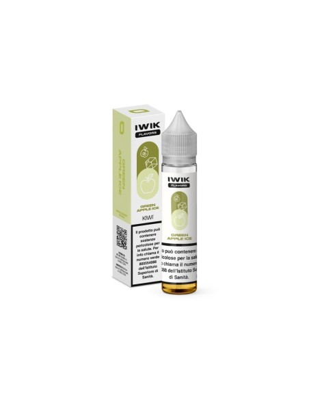 Green Apple Ice Aroma Mini Shot 10+10 – Iwik Flavors