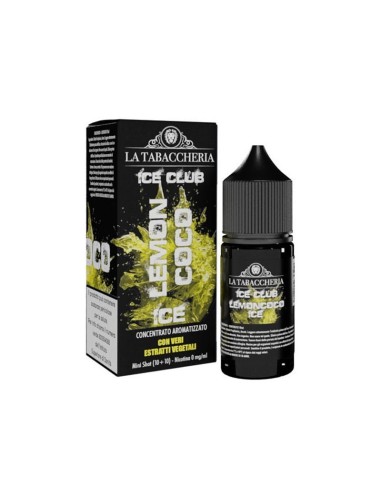 Lemon Coco Ice Aroma Mini Shot 10+10 – La Tabaccheria Ice Club