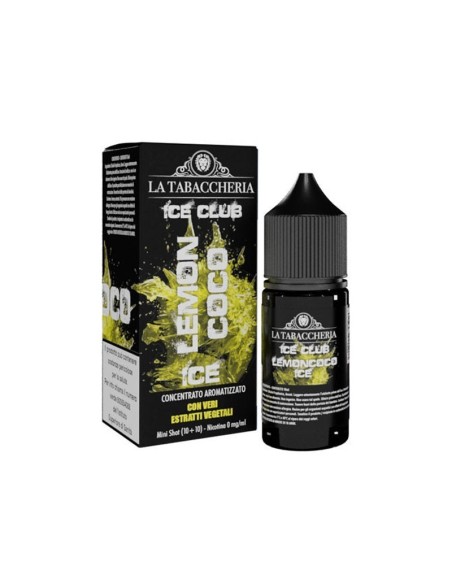 Lemon Coco Ice Aroma Mini Shot 10+10 – La Tabaccheria Ice Club