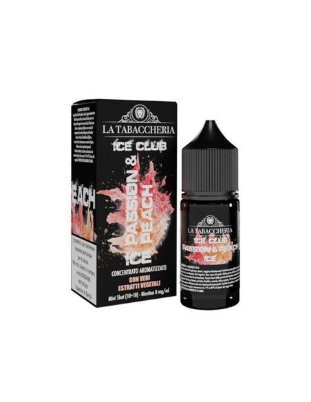 Passion & Peach Ice Aroma Mini Shot 10+10 – La Tabaccheria Ice Club