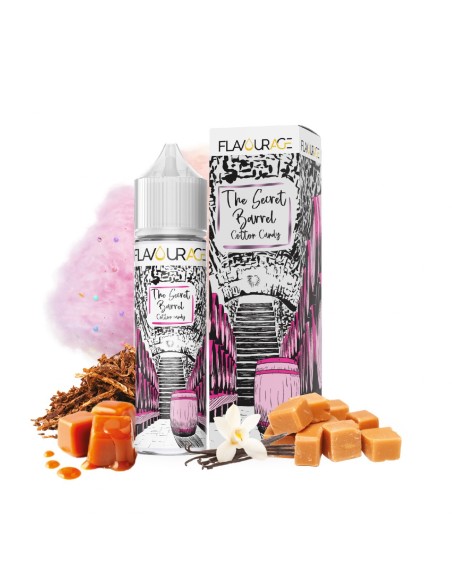 The Secret Barrel Cotton Candy Scomposto 20Ml - Flavourage