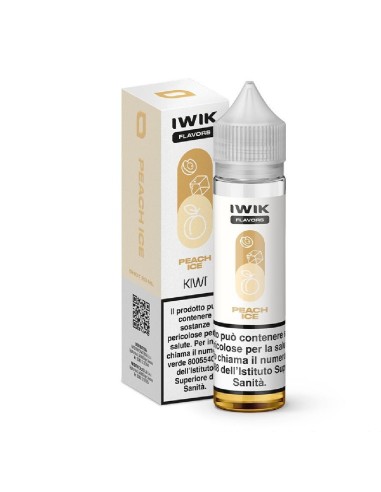 Peach Ice Scomposto 20Ml – Iwik Flavors