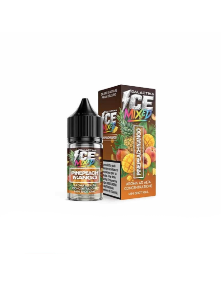 Pinepeach Mango Aroma Mini Shot 10+10 – Galactika