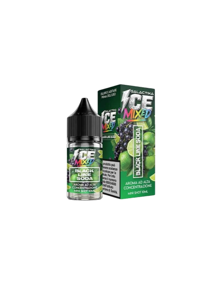 Black Lime Soda Aroma Mini Shot 10+10 – Galactika